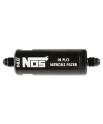 NOS 4An, Hi-Flo Nitrous Filter, Black