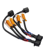 SEALIGHT 9008/H13 LED Resistor Kit Relay Harness Adapter Anti Flicker Error Decoder Warning Canceller