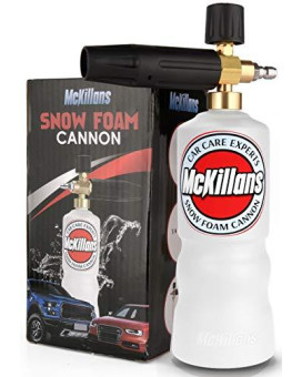 McKillans Foam Cannon Professional Grade Adjustable Lance Pressure Washer Jet Wash with 1/4?Quick Connector