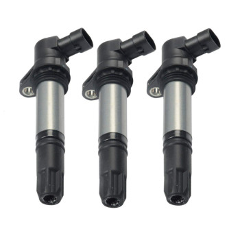 YHTAUTO Set of 3 Ignition Coil Packs Replacement for Land Rover Freelander 2002 2003 2004 2005 2006 V6 2.5L Replace 0040100067