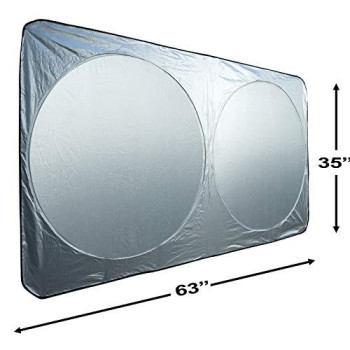 Car Sun Shade for Windshield - Sunshade Window Visor Reflector Shades Shield Visors Front Sunshield Auto Accessories Best for Cars Truck Van SUV Vehicle Protector Foldable Screen Blocker Sunshades