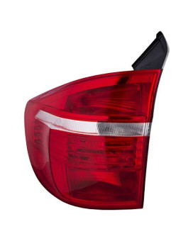 HEADLIGHTSDEPOT Tail Light Compatible with BMW X5 2007-2010 Rear Outer Includes Left Driver Side Tail Light