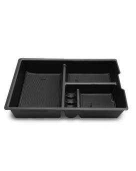 DNA MOTORING ZTL-Y-0011 Center Console Armrest Organizer Tray Compatible with 09-18 Ram Truck 1500