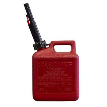 Quick-Flow Spout Midwest Can 1210 Auto Shut Off Gasoline Can - 1 Gallon