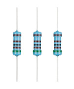 EDGELEC 100pcs 5.1K ohm Resistor 1/2w (0.5Watt) ??% Tolerance Metal Film Fixed Resistor, Multiple Values of Resistance Optional