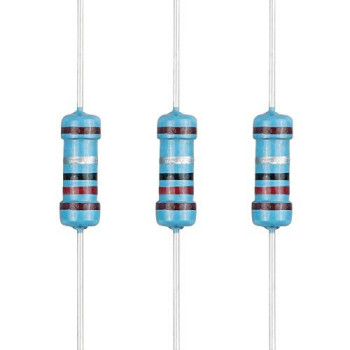 EDGELEC 100pcs 1.2 ohm Resistor 1/2w (0.5Watt) ??% Tolerance Metal Film Fixed Resistor, Multiple Values of Resistance Optional