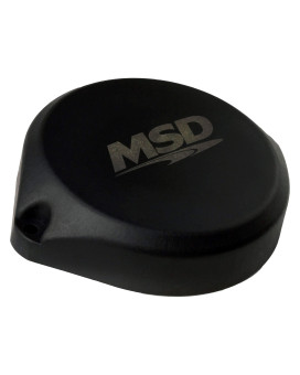 Msd Cop Blank Cap For Dual Sync Dist., Black