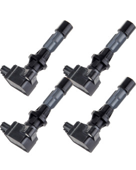 ROADFAR Pack of 4 Ignition Coils Fit for Mazda 6/3/CX-7/Miata 2006-2013 Equivalent with OE: UF540 C1683