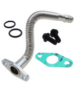 5.9L Oil Return Drain Line, 5135786AB, 3970875, Turbo Oil Return Pipe Tube for Dodge Cummins 5.9L Diesel 2004 2005 2006 2007, Engine Turbocharger Oil Return Hose Line