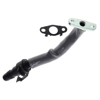 AUTOKAY Turbo Oil Return Pipe Tube with Gasket Fit for 2011-2019 Chevy Cruze Sonic Trax Buick Encore 1.4L, Engine Turbocharger Oil Return Hose Line Replace 55587854 55569839