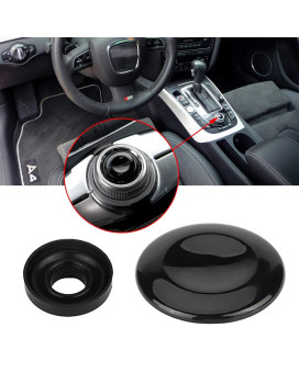 Xotic Tech Navigation Button Joystick Control Center Button Cover MMI Knob Repair Kit Compatible with Audi A4 A5 A6 Q5 Q7 S4 S6 2007-2015