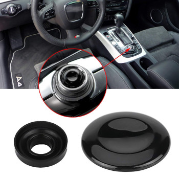 Xotic Tech Navigation Button Joystick Control Center Button Cover MMI Knob Repair Kit Compatible with Audi A4 A5 A6 Q5 Q7 S4 S6 2007-2015