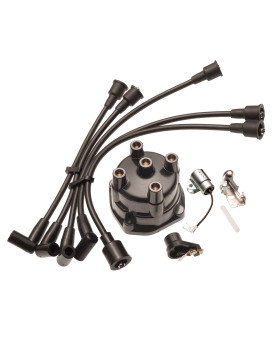 TITAN 757 PERFORMANCE Ignition Tune Up Kit for OMC Mercruiser GM 2.5 3.0 Cap/Rotor/Points/Wires