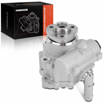 A-Premium Power Steering Pump Compatible with Volkswagen Jetta 1999-2005, Golf 1999-2006, Beetle 1998-2006, 1.9L Diesel, Replace  1J0422154H, 1J0422154E