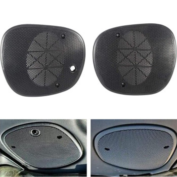 KARPAL Left + Right Upper Dash Speaker Grilles Cover Compatible With Chevrolet Blazer GMC