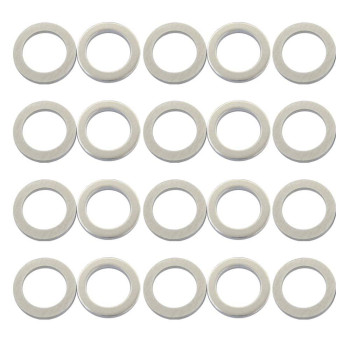 Mean Mug Auto 82521-15167A 20x Oil Pan Drain Plug Gaskets - Crush Washers - Compatible with Hyundai, Kia - Replaces OEM : 21513-23001