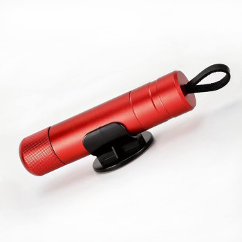 AcEBON car Emergency Escape Tool, Window Breaker and Seat Belt cutter Hammer 2022 (Red)