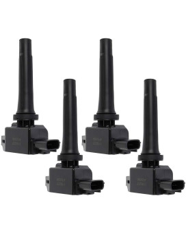 ROADFAR Pack of 4 Ignition Coils Fit for Mazda CX-5 2L 2013-2019 Equivalent with OE: UF656