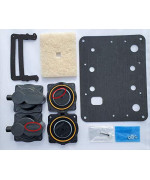 HIBLOW HP-60/80 Rebuild/Repair Kit with Filter Cover and Base Gaskets - Genuine Factory Certified