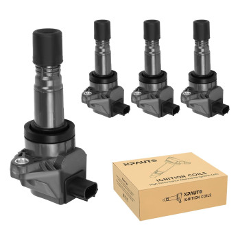 Ignition Coil Pack Replacement for L4 1.8 2012 2013 2014 2015 Honda Civic, 2016-2017 Honda HR-V HRV, 2.0 2013-2015 Acura ILX, UF672 C1823, Set of 4