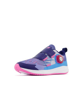 New Balance Kids Fuelcore Reveal V3 Boa Running Shoe, Vibrant VioletAuraBubblegum, 55 Wide Big Kid