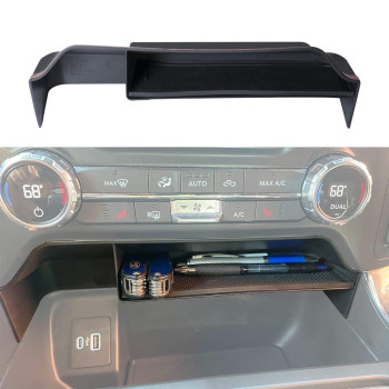 Carwiner Center Console Organizer Compatible with 2021-2023 Ford F150 Gear Shift Secondary Storage Tray for F-150 Interior Accessories