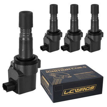 Set of 4 Ignition Coils Fits for 1.8L L4 2012 2013 2014 2015 Honda Civic Coil Packs Replaces  UF672