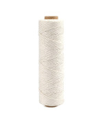 G2PLUS White String,1MM White Cotton String,328Feet Cooking Twine String,Bakers Twine for Cooking,Food Safe Cotton Kitchen String Butchers Twine for Tying Meat,Roasting,Sauage,Turkey(Off-White)