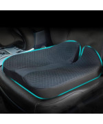 2023 Upgrades Car Coccyx Seat Cushion Pad for Sciatica Tailbone Pain Relief, Heightening Wedge Booster Seat Cushion for Short People Driving, Truck Driver, for Truck Accessories Office Chair