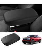 Autorder Center Console Cover for Ford Maverick 2022 2023 2024 Accessories Armrest Cover Anti-Scratch Middle Console Pad Leather Armrest Protector