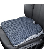 Car Wedge Seat Cushion for Car and Truck Seat Office Chair Wheelchair - Memory Foam Seat Pad for Sciatica Tailbone Pain Relief