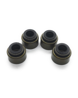 REPLACEMENTKITS.COM Brand Valve Stem Seal (4 Pack) Fits Several Kawasaki FH, FR, FS, FX Series Engines Replaces 92049-7001