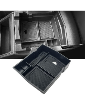 Plastic Center Console Organizer Tray for Subaru Forester 2019 2020 2021 2022 2023 2024 Armrest Storage Box Insert Holder