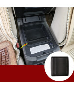 CHEAYAR Armrest Storage Box Phone Holder Center Console Organizer Container Tray for Toyota Land Cruiser Prado LC150 FJ150 Car Accessories 2020 2019 2018 2017 2016 2015-2004 (04-20 with Refrigerator)