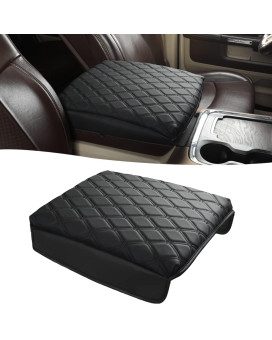 GIANT PANDA Center Console Cover Armrest Cover Cushion Fits Dodge RAM 1500 2500 3500 2009 2010 2011 2012 2013 2014 2015 2016 2017 2018, Scratch Resistant and Waterproof, Black