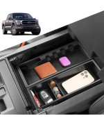 ASZSK Compatible with CRV 2023 2024 Center Console Organizer,Armrest Storage Box Tray with Coin Holder Case for Honda CR-V,Install Directly ABS Material CR V Accessories