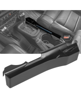 Riasdy JK Gear Tray Gear Shift Console Side Storage Box for 2007-2018Jeep Wrangler JK JKU Accessories (Not Fit for Manual Transmission)