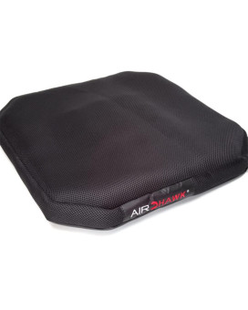 Airhawk Lightweight Portable Truck Seat Cushion for Long Sitting - Tailbone & Lower Back Pain Relief - Includes Mesh Cover, Insert, Hand Pump