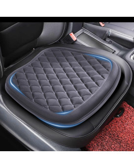 Big Ant Car Seat Cushion Memory Foam Car Seat Cushion Pad Soft Car Seat Cover for Most Car, Driver Seat,Truck Seat and Office Chair-Gray