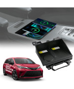 PACEWALKER Center Console Wireless Charger Tray for Toyota Sienna 2022-2023 OEM Car Wireless Charger Accessories with Anti-Slip Mat fit Toyota Sienna