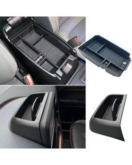 Zxiaochun 2PCS Center Console Organizer Tray and Dash Storage Tray Compatible with Ford Bronco Sport CX430 2021 2022 2023 2024 Accessories Armrest Box Insert Storage Tray ABS Plastic Material