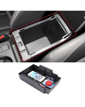 PIUGILH Car Armrest Storage Box Compatible with Subaru Crosstrek 2023 2024/Subaru Impreza 2024 Accessories, Center Console Organizer Storage Tray Secondary Container Insert Tray