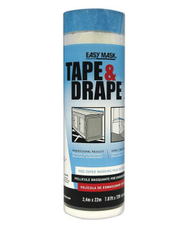 Dropcloth Taped 96X72'