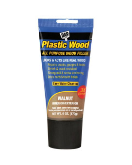 Woodfill Plstc Walnut6Oz