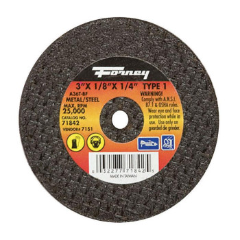 Cut-Off Wheel 3X1/8X1/4