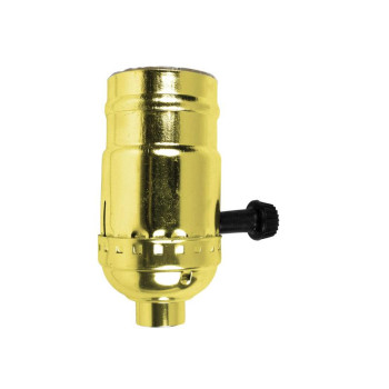 Brass On-Off Turn Knob