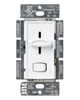 Cfl/Led Preset Dimmr Wht