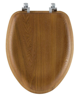 Toilet Seat Elng Oak Vnr