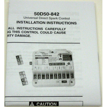 Whiterodgers 50D50842 White Rodgers Universal Direct Spark Ignition Control