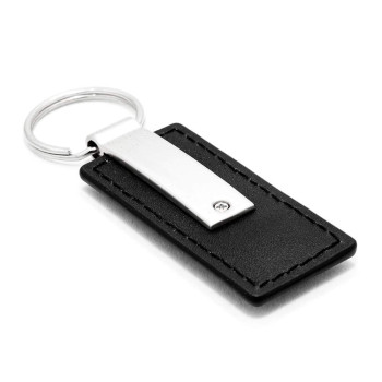 Automotive Gold Inc Leather Key Fob For Jeep Grand Cherokee Black